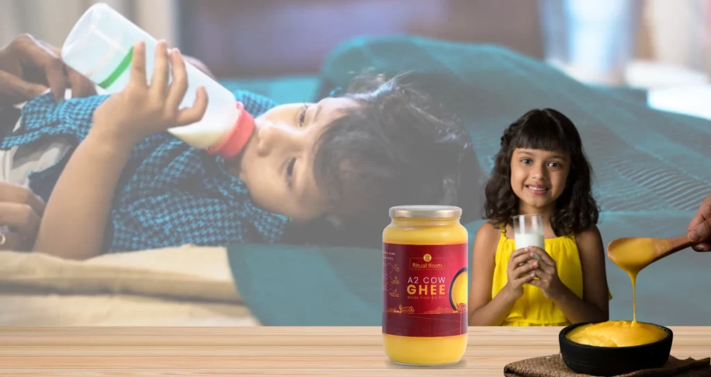 benefits of drinking milk with ghee at night