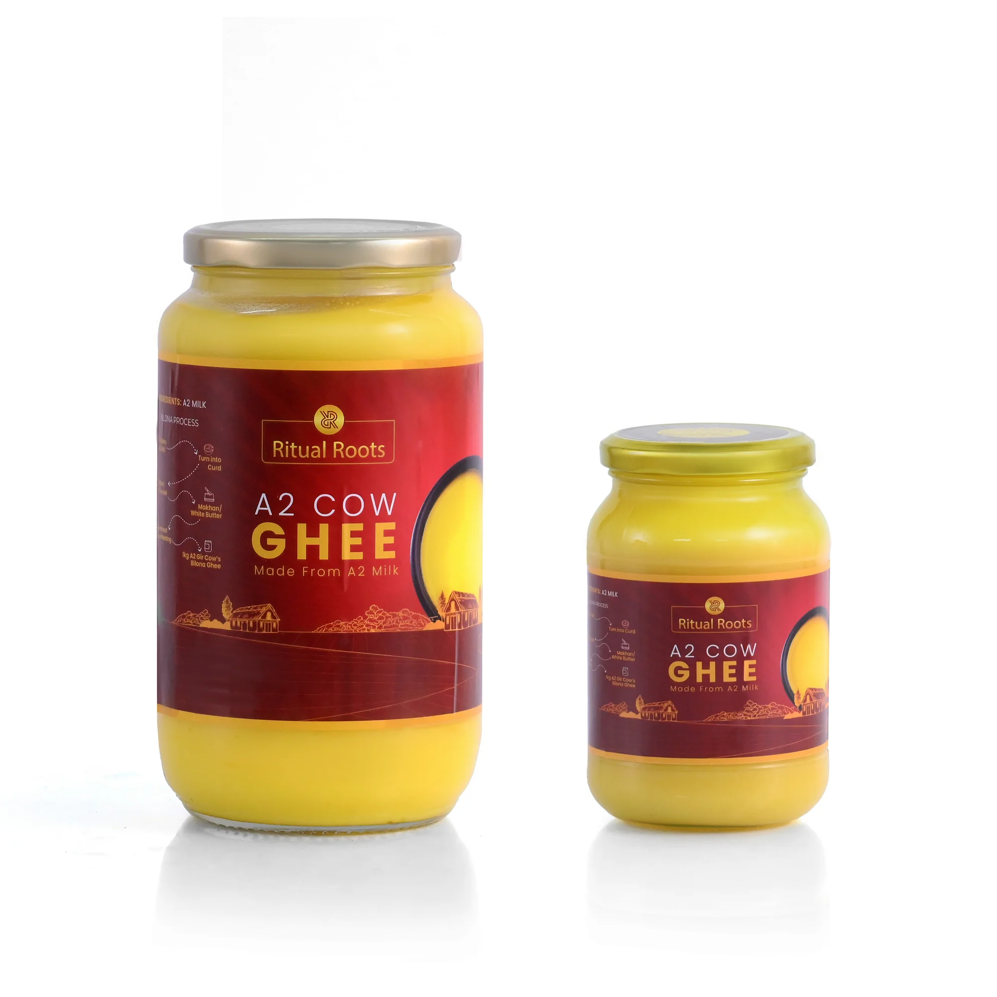 A2 Cow Pure Ghee , Desi Gir Cow (1.5 KG)